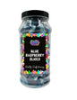 Fizzy Blue Raspberry Slices Fizzies Retro Sweets Gift Jar