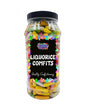 Liquorice Comfits Retro Sweets Gift Jar