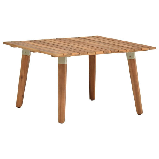 vidaXL Garden Coffee Table 60x60x36 cm Solid Acacia Wood S0671167369