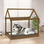 Dog Bed 61x50x70 cm Solid Wood Pine S0671077690