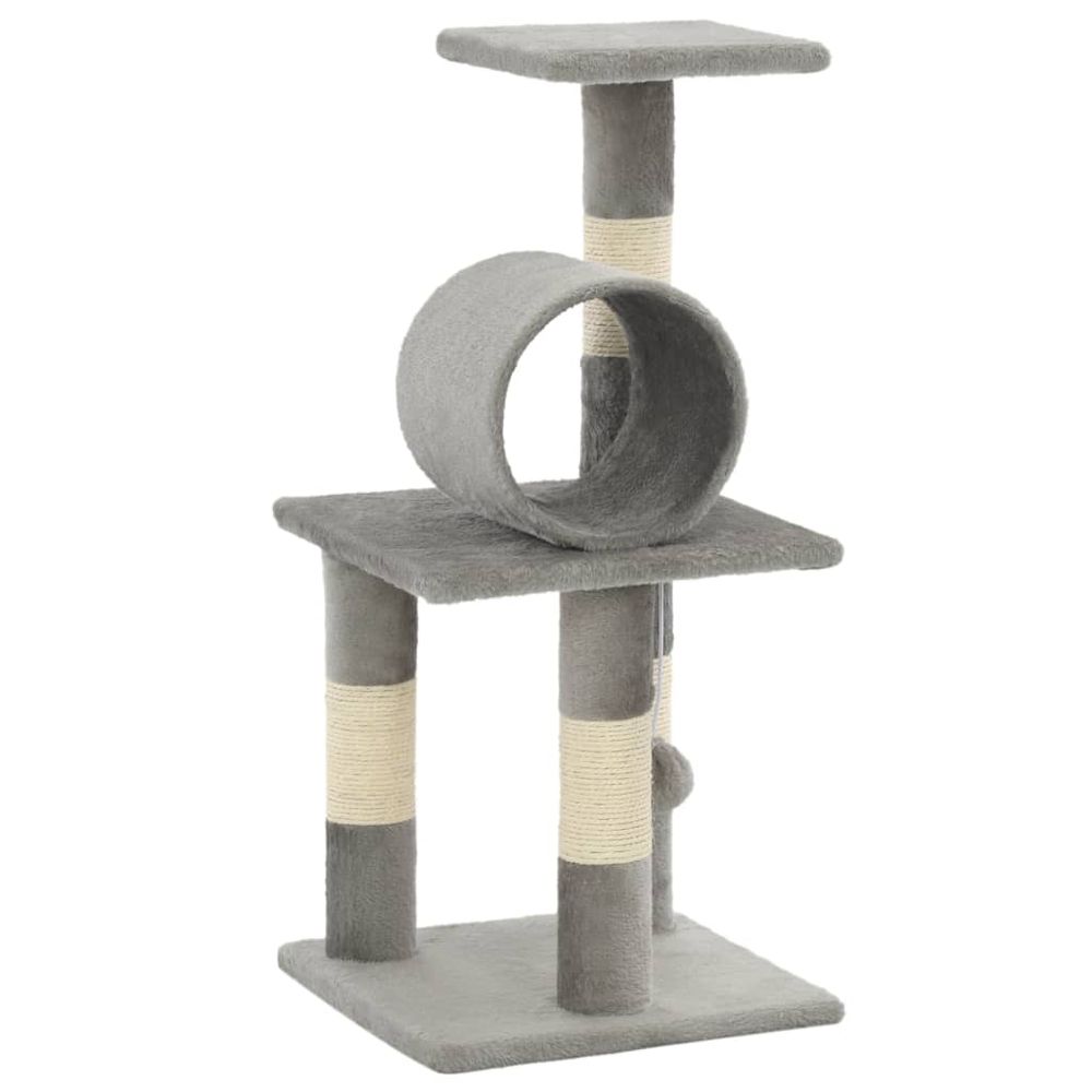 Cat Tree with Sisal Scratching Posts 65 cm S069789420