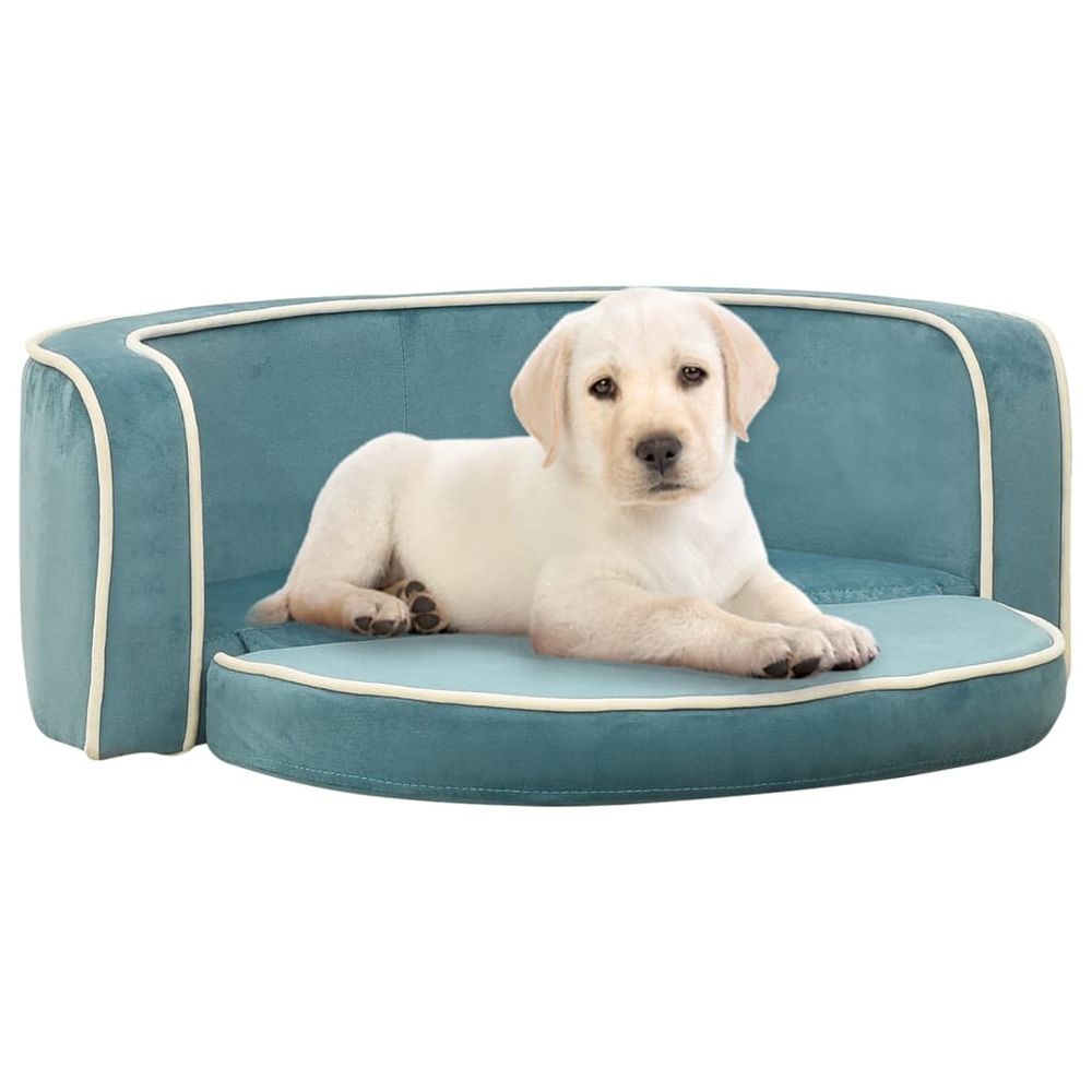 Foldable Dog Sofa 73x67x26 cm Plush Washable Cushion S069789701