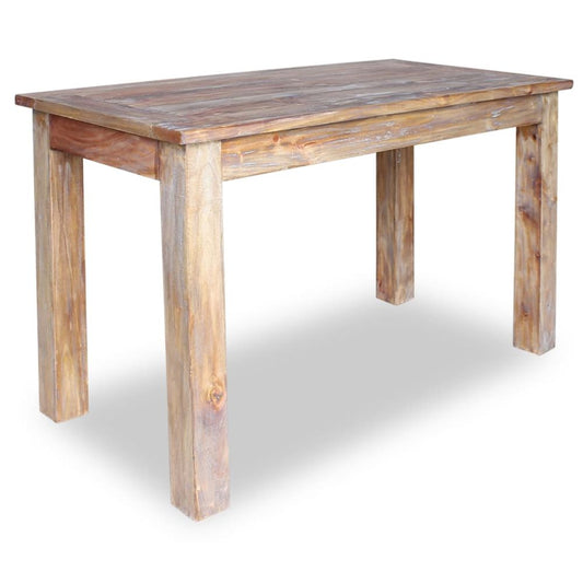 Dining Table Solid Reclaimed Wood 120x60x77 cm S0671175550