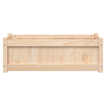 vidaXL Garden Planter 90x31x31 cm Solid Wood Pine S0671383097