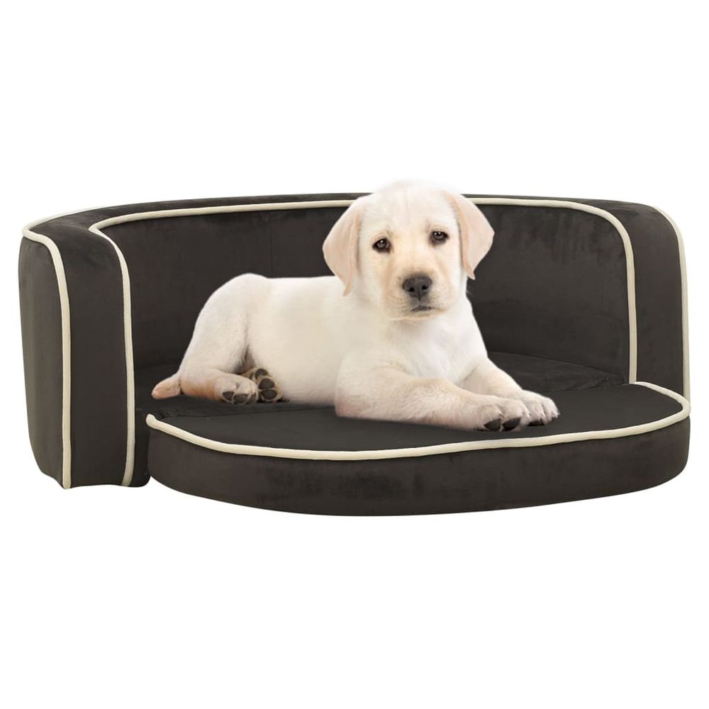 Foldable Dog Sofa 73x67x26 cm Plush Washable Cushion S069789697