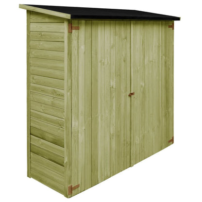 Garden Tool Shed Impregnated Pinewood 88x76x175 cm V0671186776