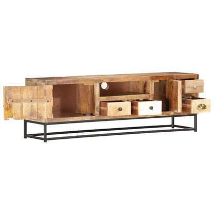 vidaXL TV Cabinet 120x30x40 cm Solid Reclaimed Wood S0671169491