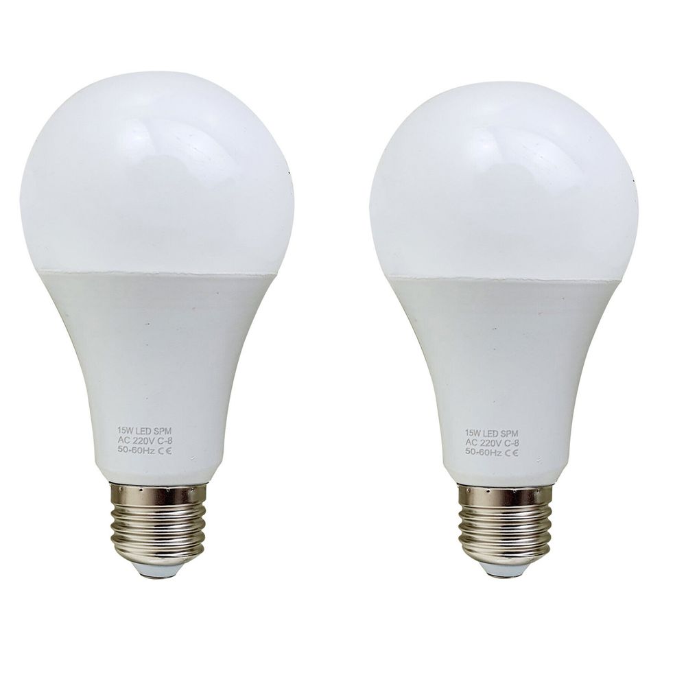 15W E27 Screw LED Light GLS bulbs, Energy Saving Edison Cool White 6000K non dimmable lights V0671114343