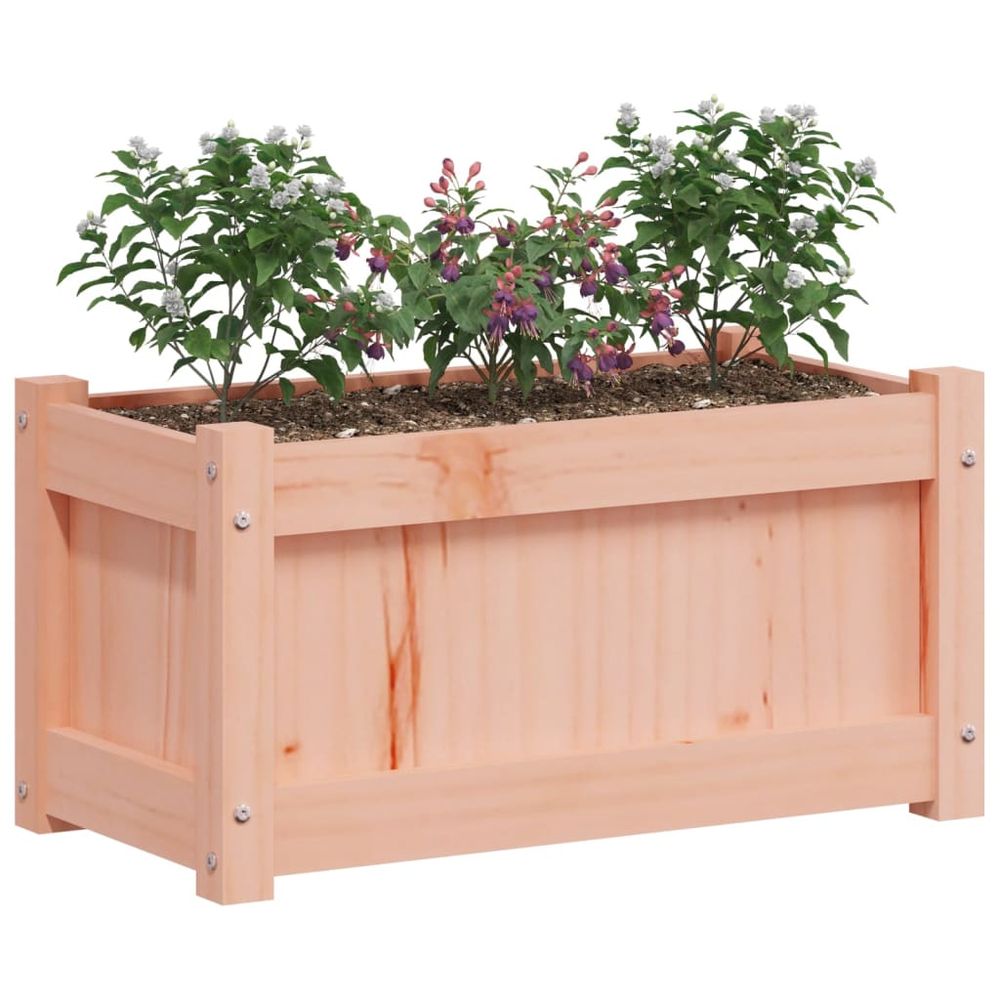 vidaXL Garden Planter 60x31x31 cm Solid Wood Douglas S0671386189