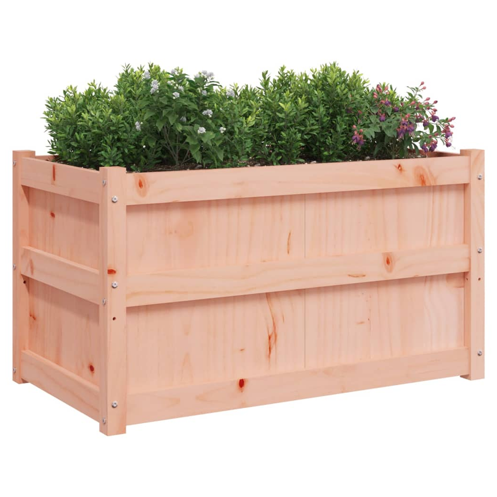 vidaXL Garden Planter 90x50x50 cm Solid Wood Douglas S0671384801