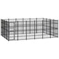 Outdoor Dog Kennel Steel 8.29 m� V067940950