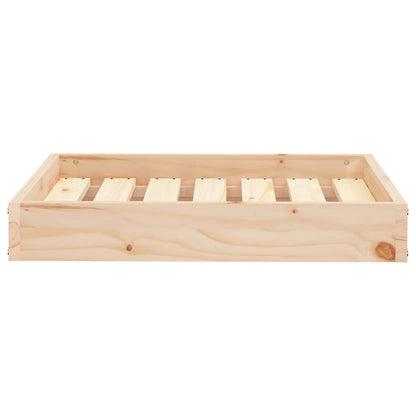 Dog Bed 61.5x49x9 cm Solid Wood Pine V0671052300