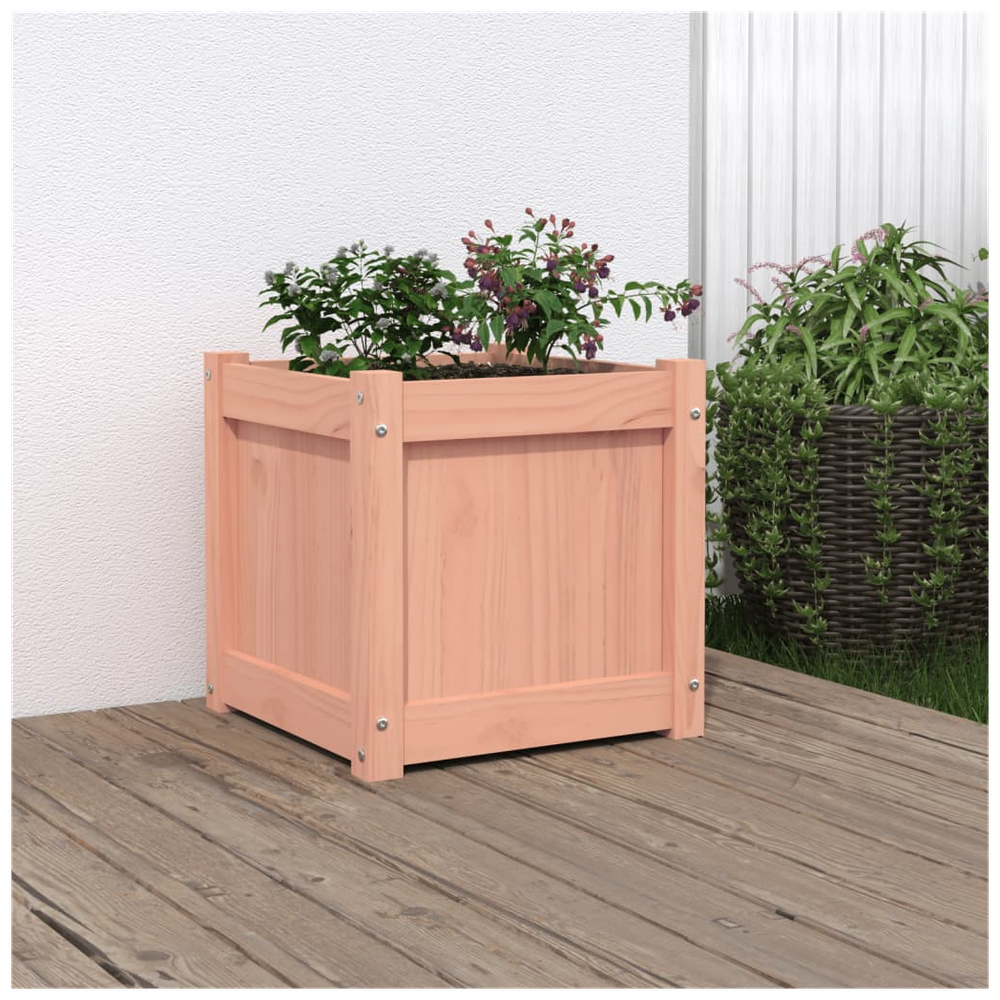 vidaXL Garden Planter 40x40x40 cm Solid Wood Douglas S0671384614