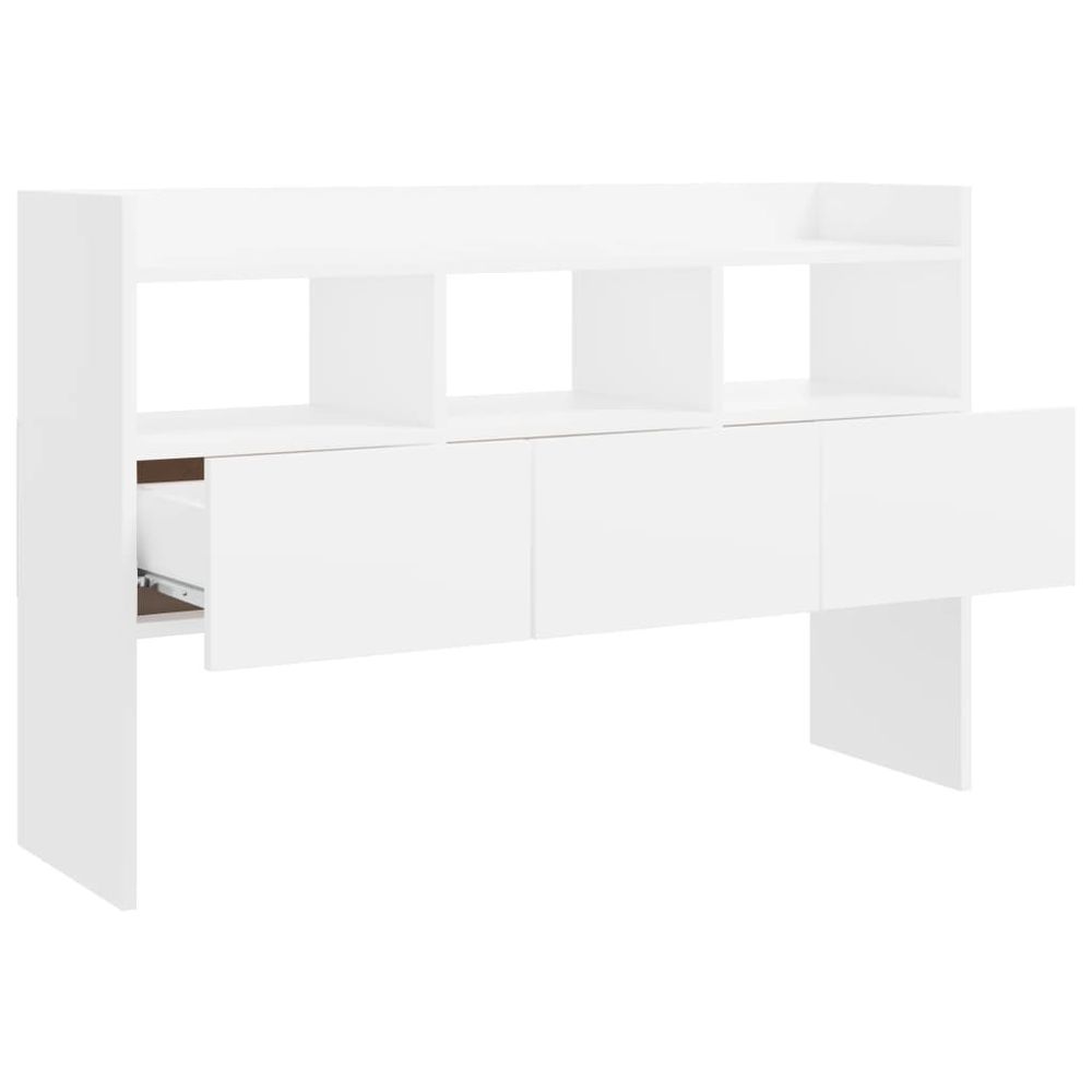 Sideboard White 105x30x70 cm Engineered Wood S0671167192