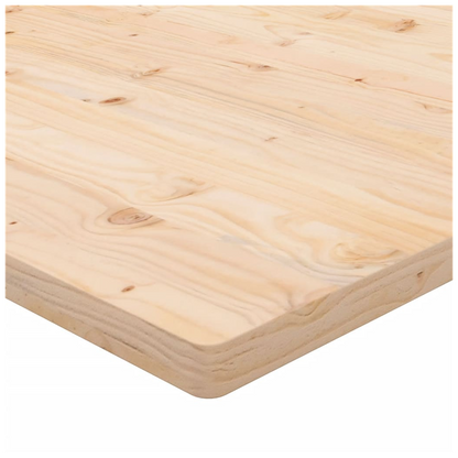 vidaXL Desk Top 100x50x2.5 cm Solid Wood Pine S0671257682