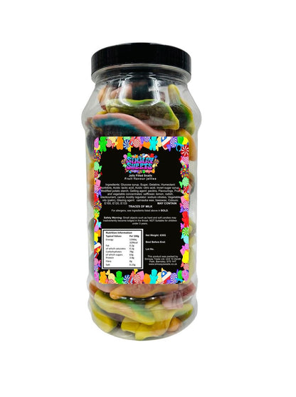 Jelly Filled Snails Retro Sweets Gift Jar