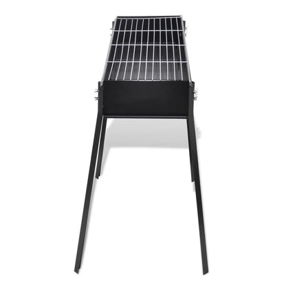 BBQ Stand Charcoal Barbecue Square 75 x 28 cm S069809760