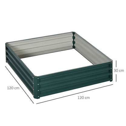 Raised Garden Bed Gardner Frame Outdoor Planter Kit Flower Vegetables Green S0671114988