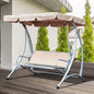 Garden Swing Chair, 3-Seater-Beige S067941720