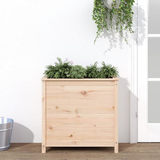 vidaXL Garden Planter 82.5x40x78 cm Solid Wood Pine S0671357859