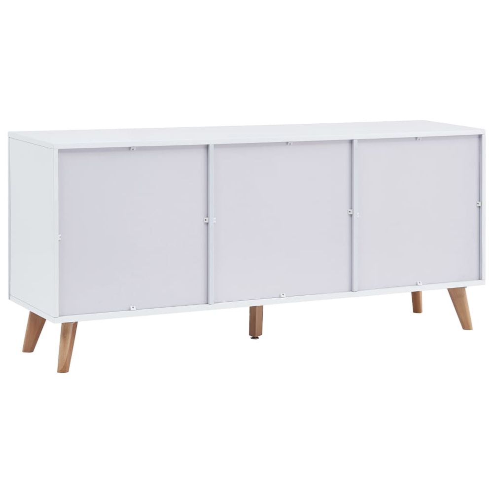 Sideboard White 160x40x70 cm MDF S0671177925