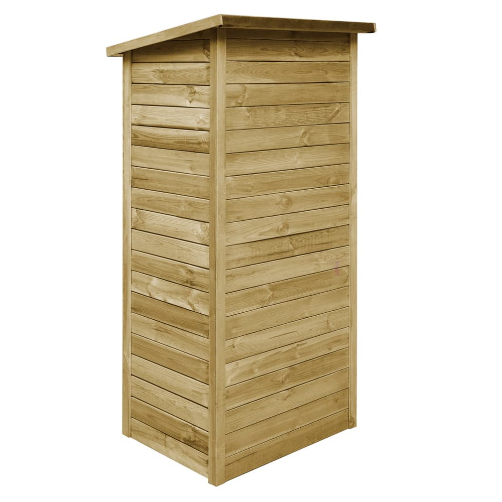 Garden Tool Shed Impregnated Pinewood 88x76x175 cm V0671186775