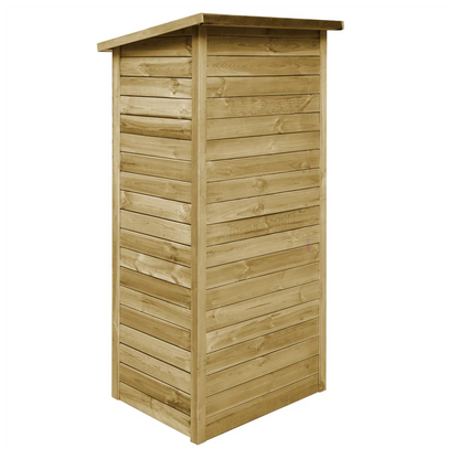 Garden Tool Shed Impregnated Pinewood 88x76x175 cm V0671186775