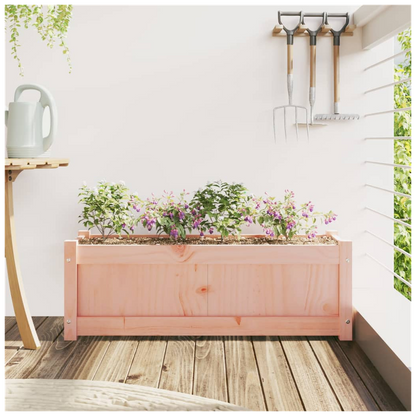 vidaXL Garden Planter 90x31x31 cm Solid Wood Douglas S0671384853