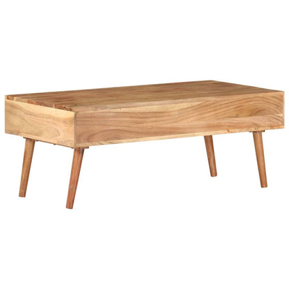 Coffee Table 100x50x39 cm Solid Acacia Wood S069807626