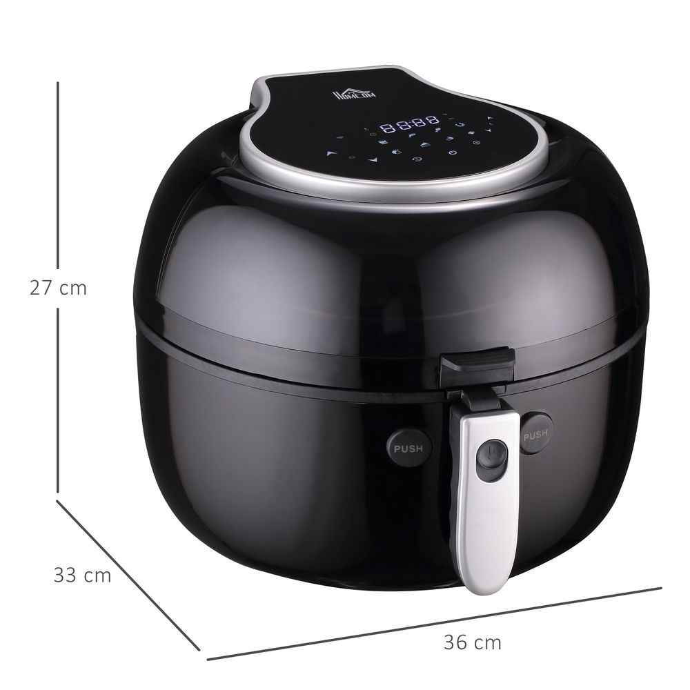 7L Digital Air Fryer w/ Dehydrate 7 Presets Rapid Air Circulation 1500W S0671079376