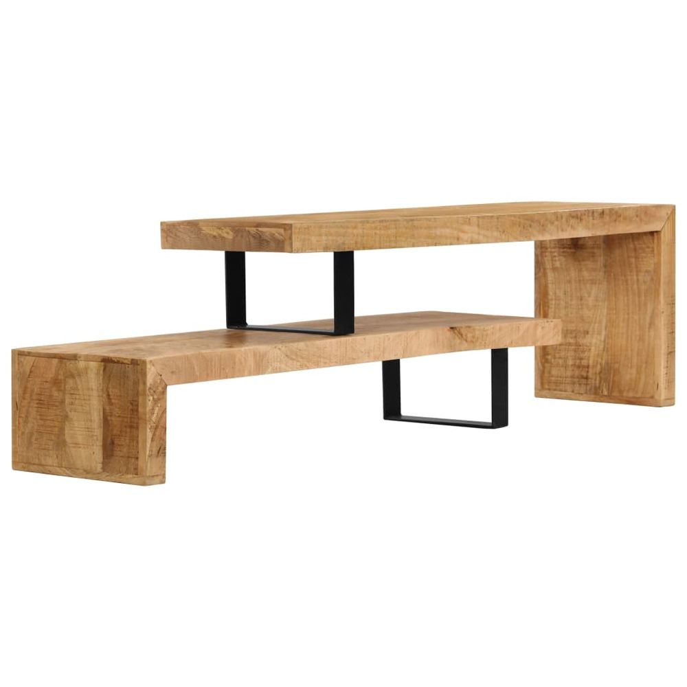 vidaXL TV Stand Solid Mango Wood V0671186023