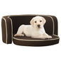 Foldable Dog Sofa 76x71x30 cm Linen Washable Cushion S069789703