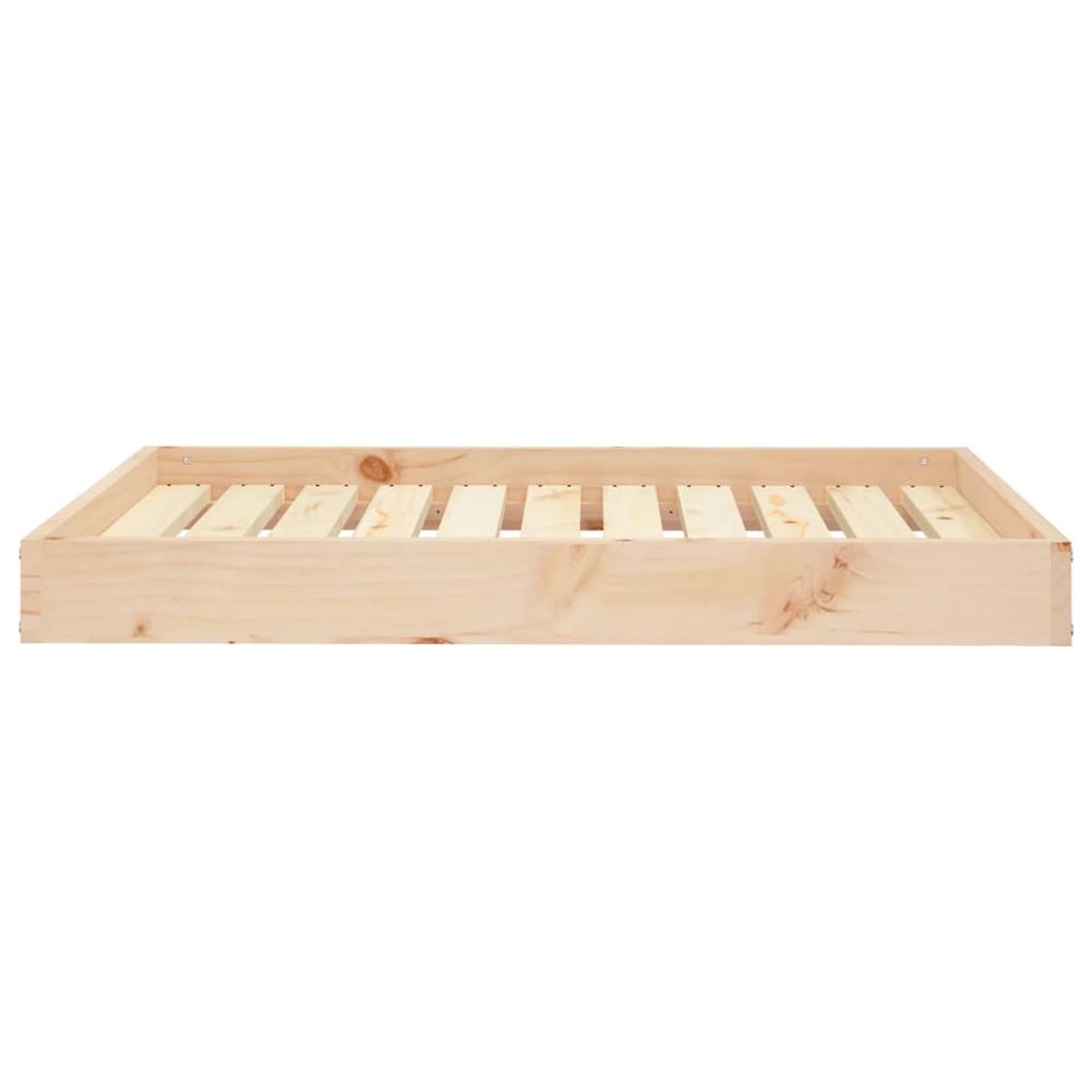 Dog Bed 91.5x64x9 cm Solid Wood Pine V0671052310