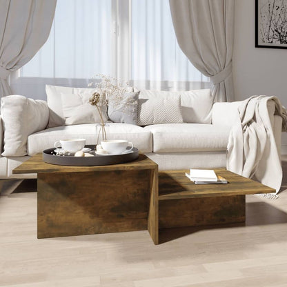 vidaXL Coffee Tables 2 pcs White Engineered Wood S0671017184