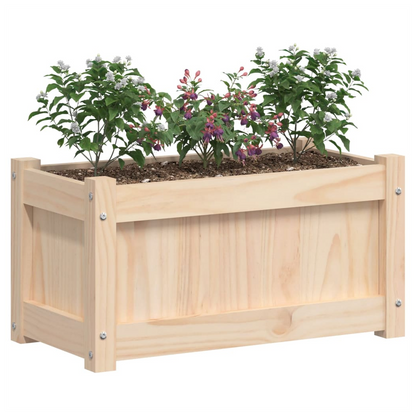 vidaXL Garden Planters 2 pcs Solid Wood Pine S0671383078