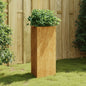 vidaXL Garden Planter 40x34.5x75 cm Corten Steel S0671265260